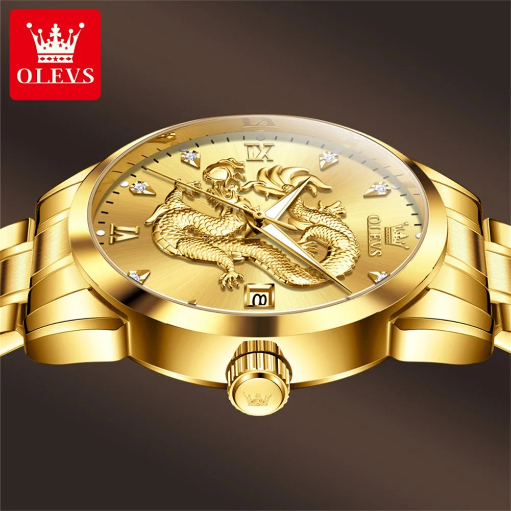 OLEVS Elegance Quartz: Timeless Sophistication at Your Fingertips!