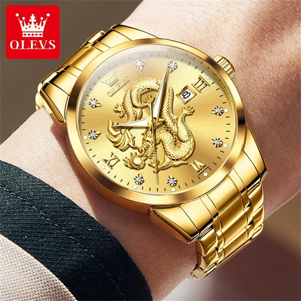 OLEVS Elegance Quartz: Timeless Sophistication at Your Fingertips!
